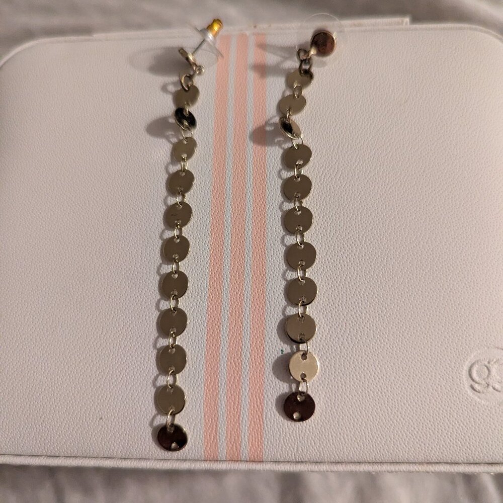 Baublebar Gold Coin Chain Earring